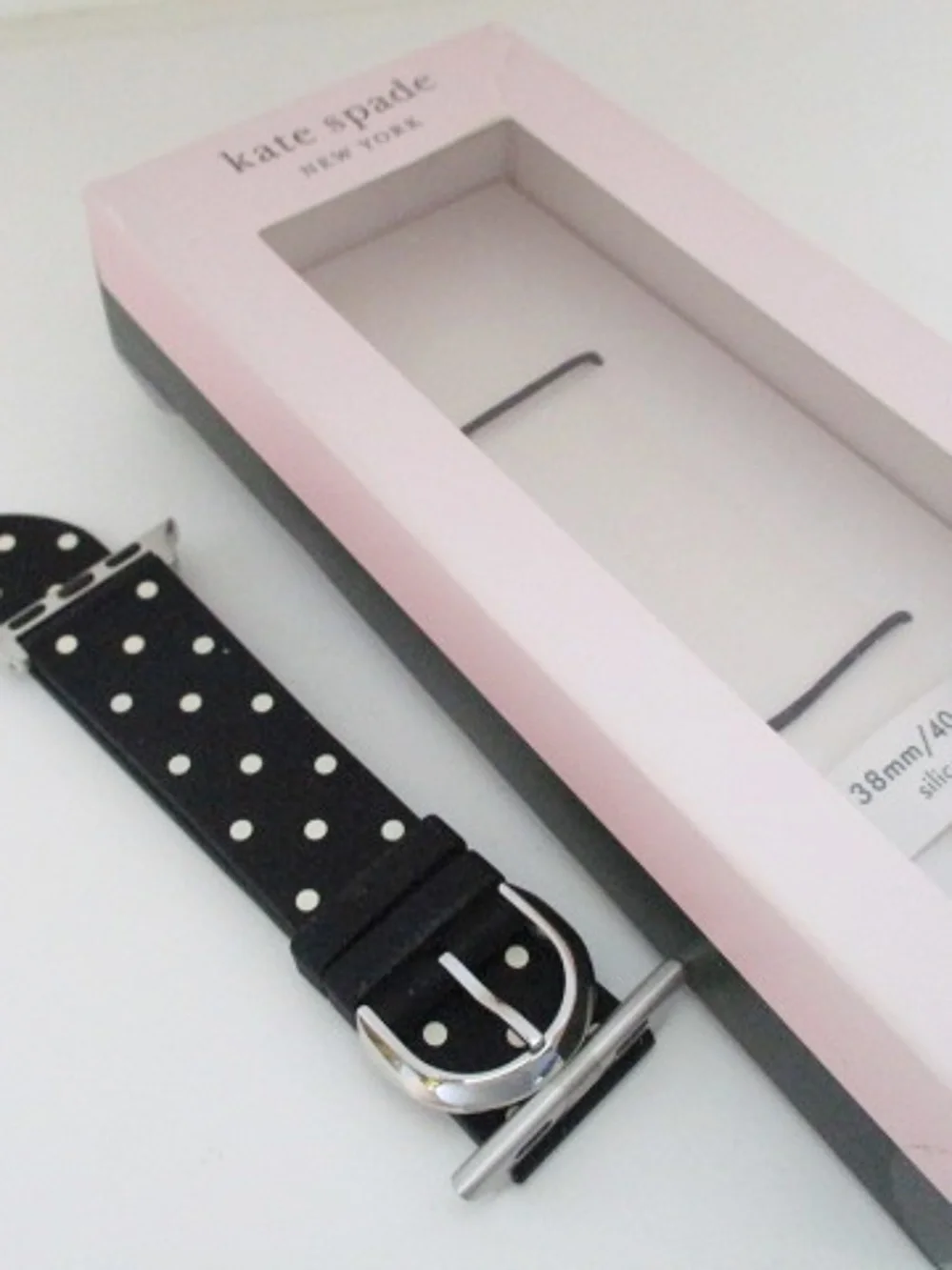KATE SPADE - Polka Dot Silicone Watch Band